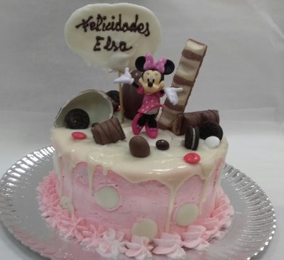 Tarta dibujos animados